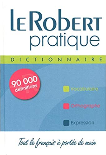 Le Robert Pratique French monolingual dictionary book cover