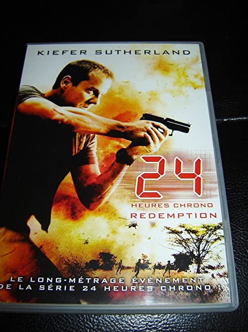 DVD front cover of the 24 TV series in French